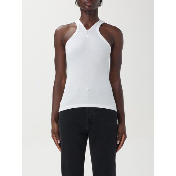 Courreges Top Woman White